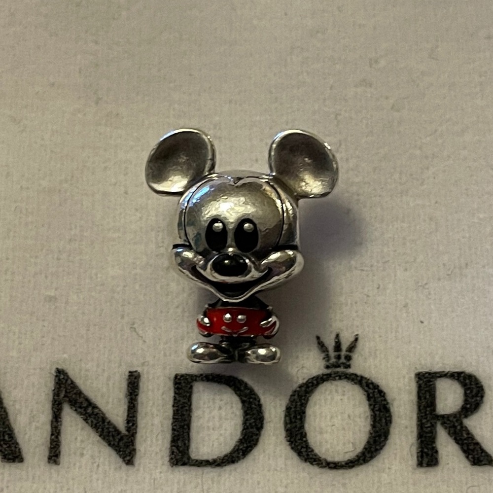 Disney Mickey Mouse Red Trousers Pandora Charm